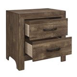 Corbin Brown Nightstand from Homelegance - Luna Furniture