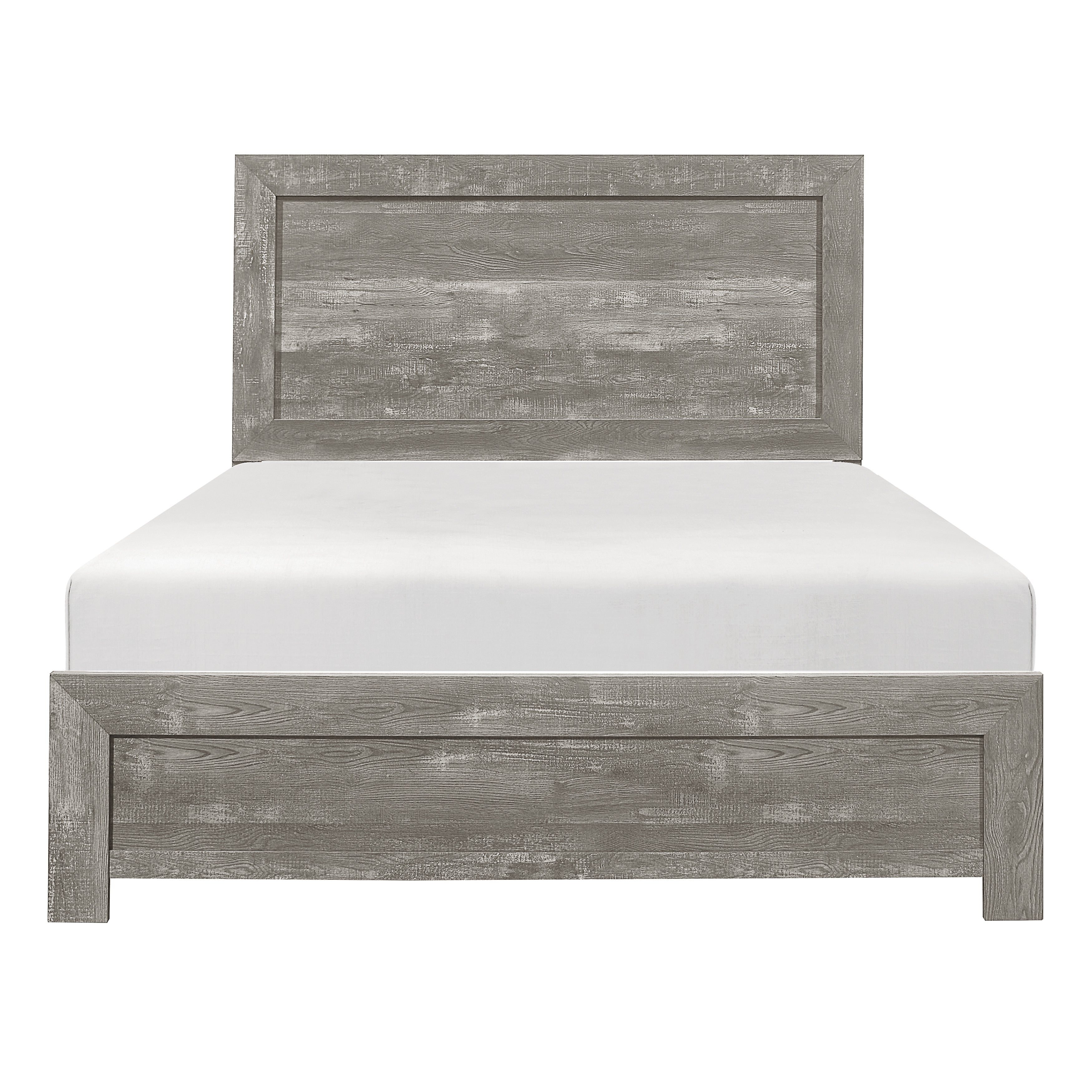 Corbin Gray Full Panel Bed from Homelegance - Luna Furniture