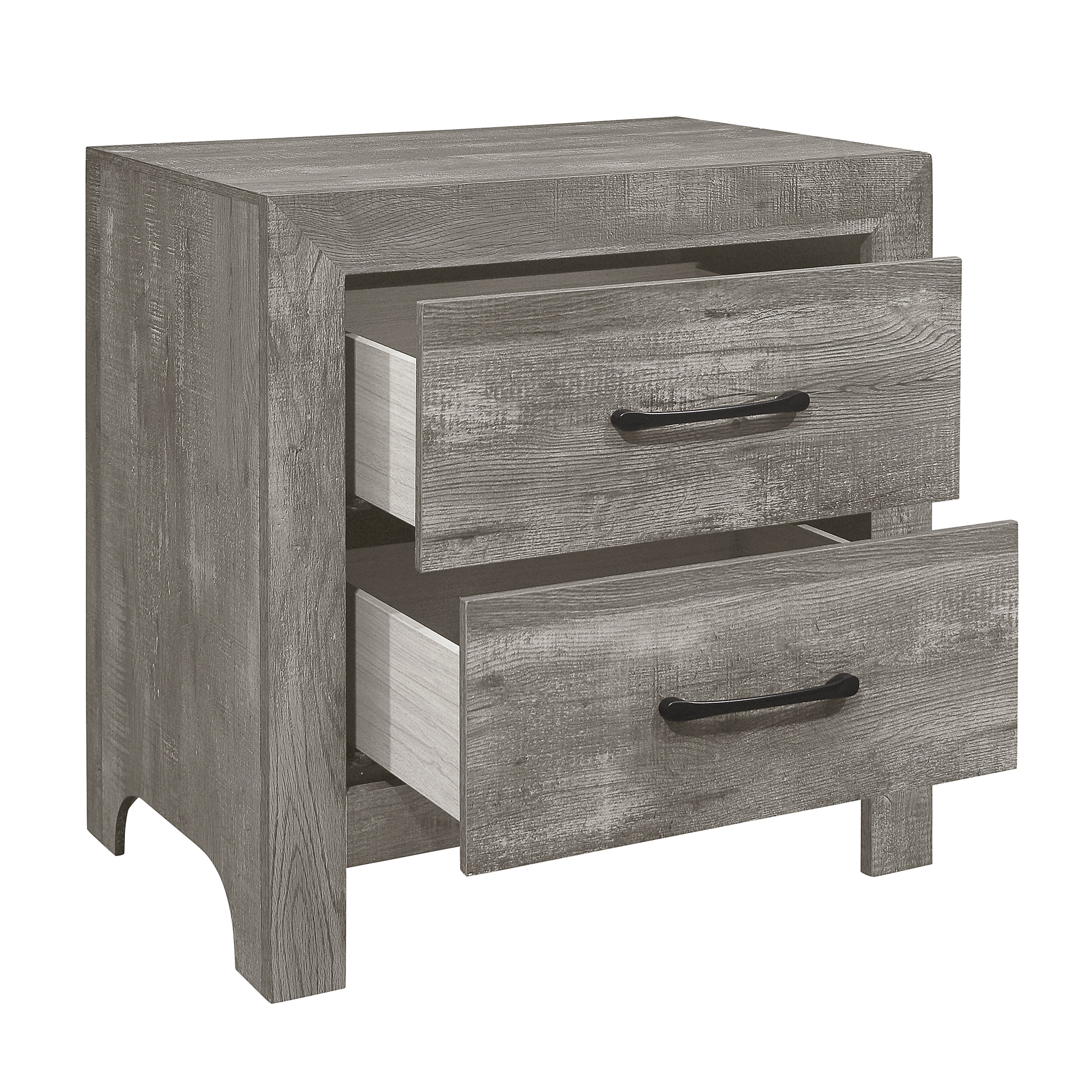 Corbin Gray Nightstand from Homelegance - Luna Furniture