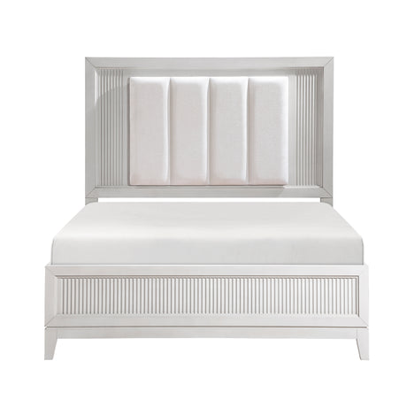 Cornwall Antique White Queen Bed from Homelegance - Luna Furniture