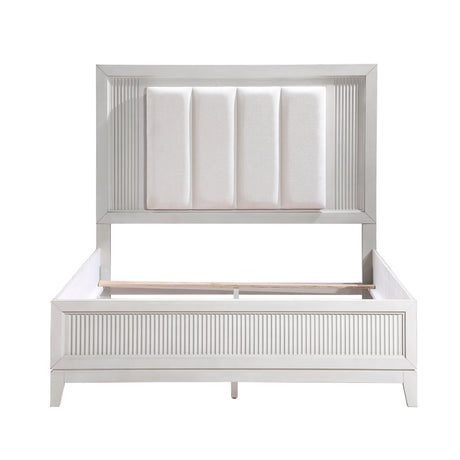 Cornwall Antique White Queen Bed from Homelegance - Luna Furniture