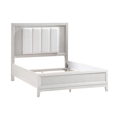 Cornwall Antique White Queen Bed from Homelegance - Luna Furniture