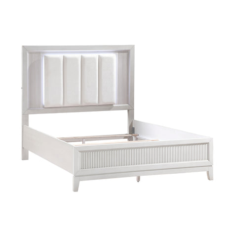 Cornwall Antique White Queen Bed from Homelegance - Luna Furniture