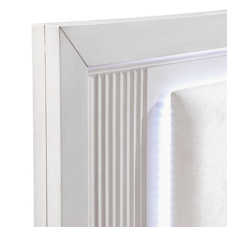 Cornwall Antique White Queen Bed from Homelegance - Luna Furniture