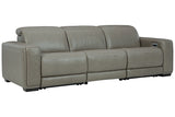 Correze Gray 3-Piece Power Reclining Sofa from Ashley - Luna Furniture