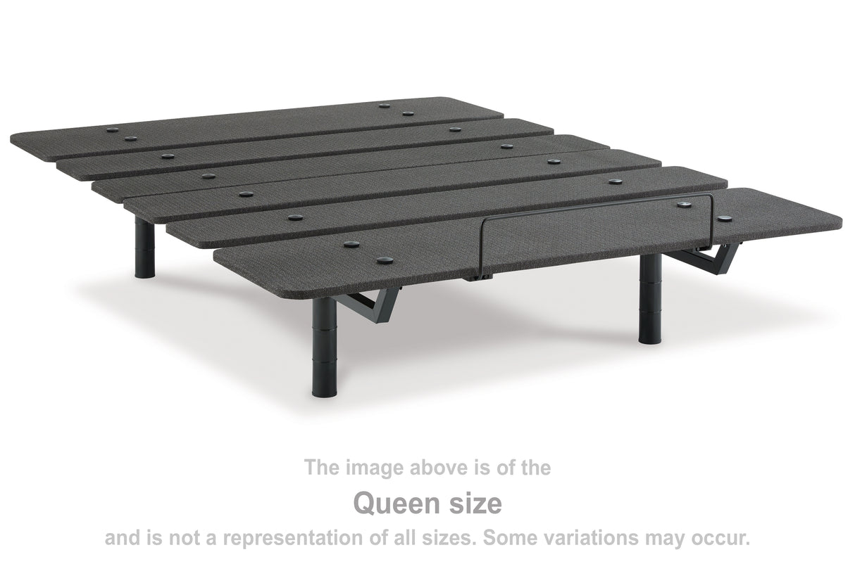 Cosmic Power Base Black King Adjustable Base from Ashley Furniture - Luna Furniture