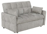 Cotswold Beige Tufted Cushion Sleeper Sofa Bed from Coaster - Luna Furniture