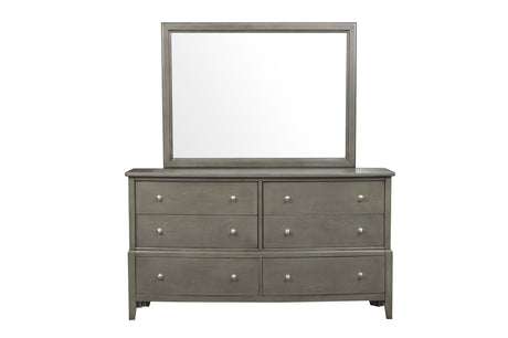 Cotterill Gray Upholstered Panel Bedroom Set from Homelegance - Luna Furniture