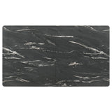 Crestmont Gray Rectangular Faux Marble Top Dining Table with and 16" Self-Storing Extension Leaf from Coaster - Luna Furniture