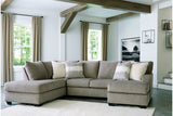 Creswell Stone 2-Piece LAF Chaise Sectional from Ashley - Luna Furniture