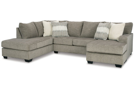Creswell Stone 2-Piece LAF Chaise Sectional from Ashley - Luna Furniture