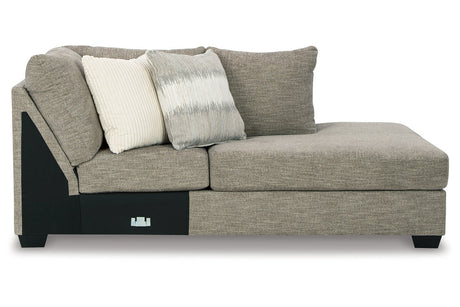 Creswell Stone Right-Arm Facing Corner Chaise from Ashley - Luna Furniture