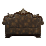 Croydon Dark Cherry Loveseat from Homelegance - Luna Furniture