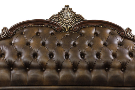 Croydon Dark Cherry Sofa from Homelegance - Luna Furniture