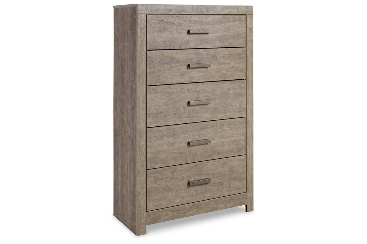 Culverbach Gray Chest of Drawers from Ashley - Luna Furniture