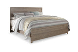 Culverbach Gray King Panel Bed from Ashley - Luna Furniture