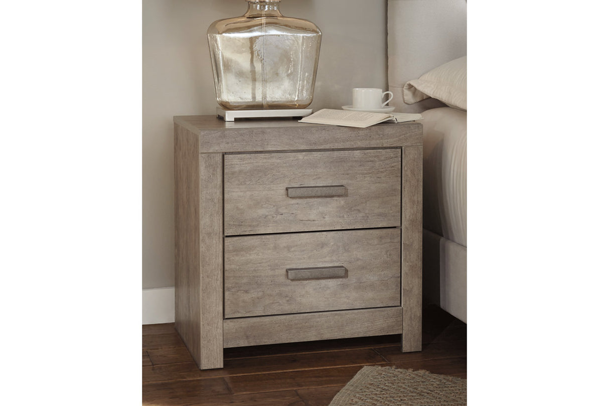 Culverbach Gray Nightstand from Ashley - Luna Furniture