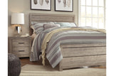 Culverbach Gray Queen Panel Bed from Ashley - Luna Furniture