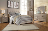 Culverbach Gray Upholstered Panel Bedroom Set from Ashley - Luna Furniture