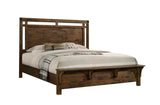 Curtis Brown King Panel Bed from Crown Mark - Luna Furniture