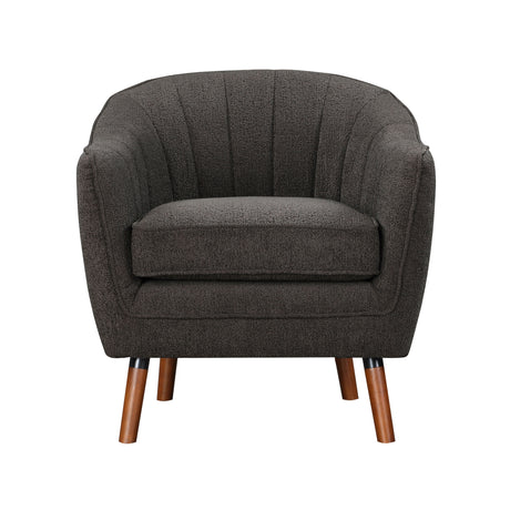 Cutler Charcoal Accent Chair from Homelegance - Luna Furniture