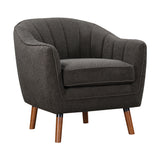 Cutler Charcoal Accent Chair from Homelegance - Luna Furniture