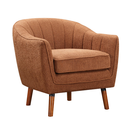 Cutler Rust Accent Chair from Homelegance - Luna Furniture