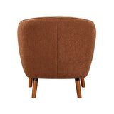 Cutler Rust Accent Chair from Homelegance - Luna Furniture