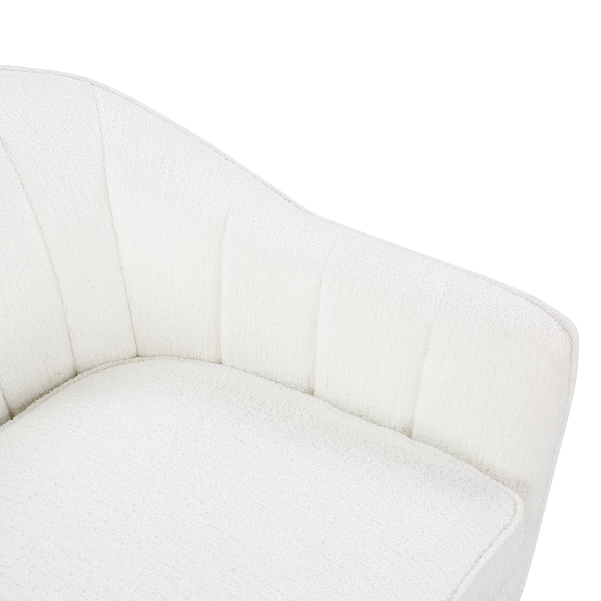 Cutler White Accent Chair from Homelegance - Luna Furniture
