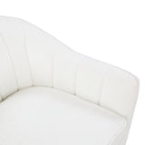 Cutler White Accent Chair from Homelegance - Luna Furniture