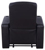 Cyrus Black Upholstered Recliner Living Room Set from Coaster - Luna Furniture