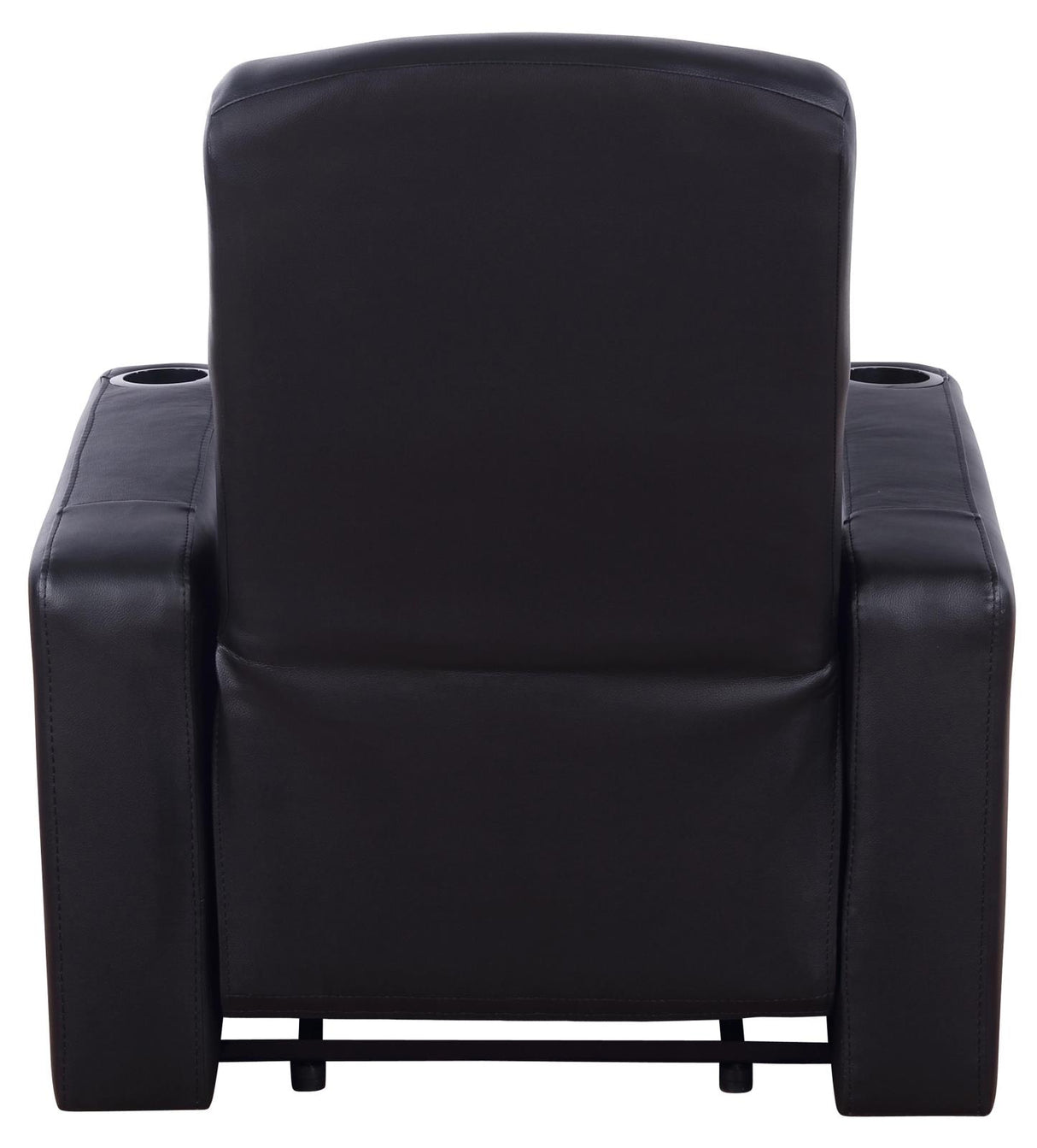 Cyrus Black Upholstered Recliner Living Room Set from Coaster - Luna Furniture