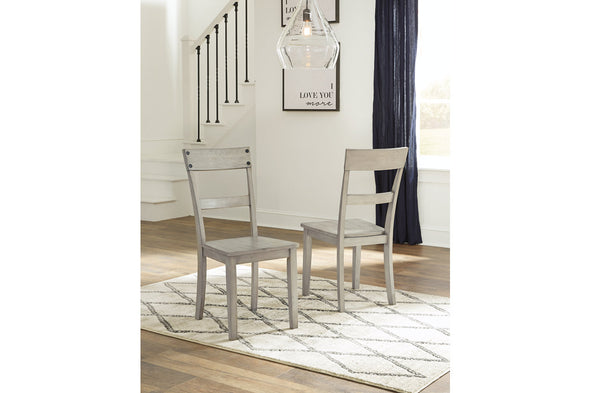 Loratti Gray Dining Chair, Set of 2