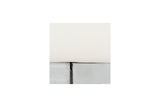 Madanere White/Chrome Counter Height Barstool, Set of 2