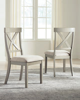 Parellen Beige/Gray Rectangular Dining Set -  - Luna Furniture