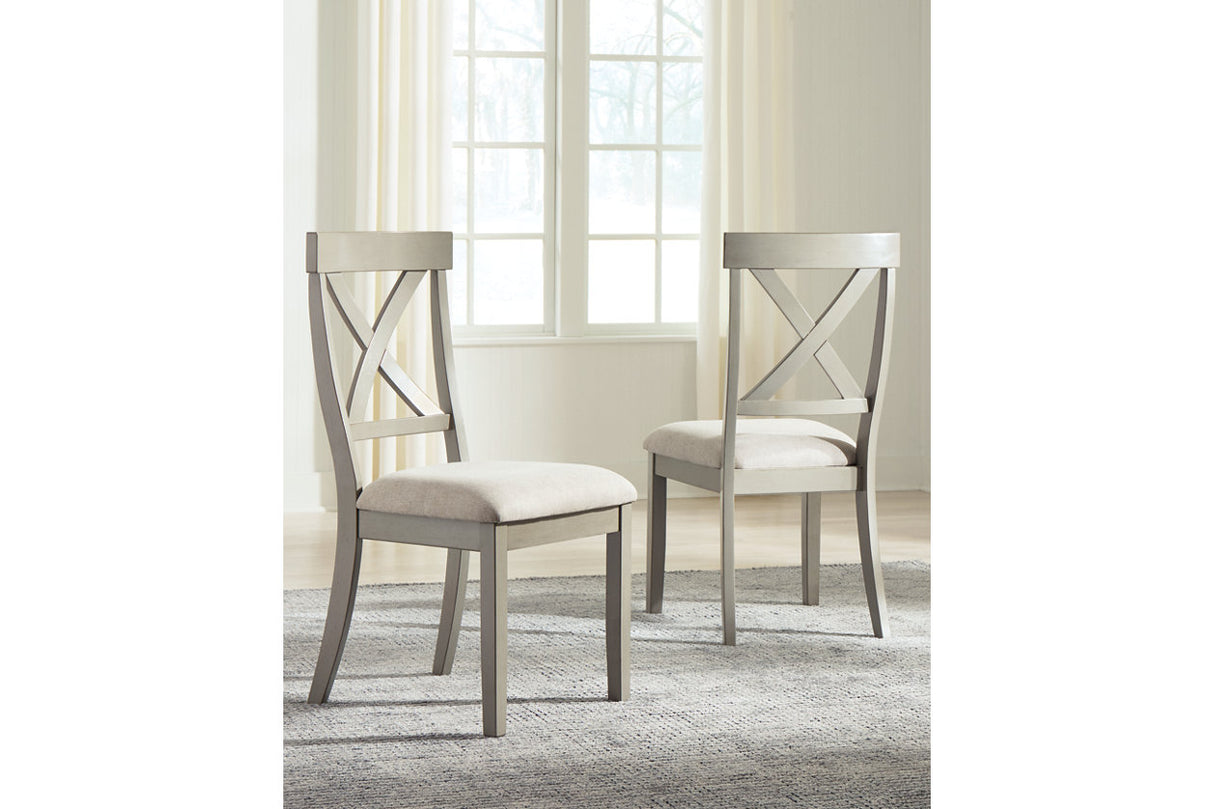 Parellen Gray Dining Chair, Set of 2