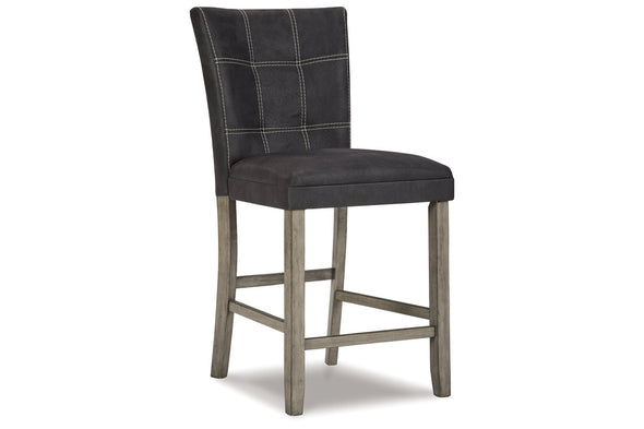 Dontally Two-tone Counter Height Barstool, Set of 2