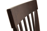 Hammis Dark Brown Dining Chair, Set of 2
