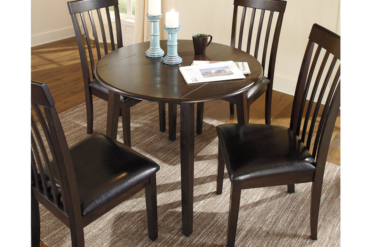 Hammis Dark Brown Dining Drop Leaf Table from Ashley - Luna Furniture