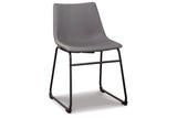 Centiar Gray Dining Chair, Set of 2