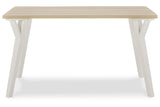 Grannen White/Natural Dining Table