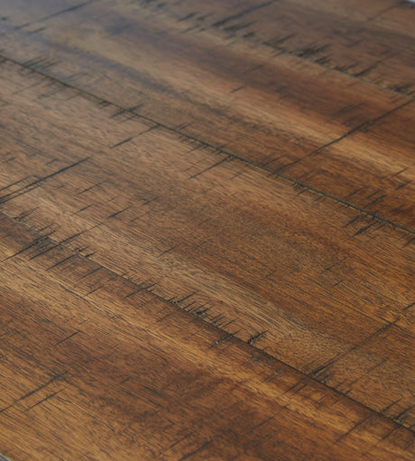 Torjin Brown/Gray Counter Height Set from Ashley - Luna Furniture