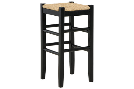 Mirimyn Black Bar Height Barstool, Set of 2 from Ashley - Luna Furniture