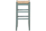 Mirimyn Teal Bar Height Barstool, Set of 2 from Ashley - Luna Furniture