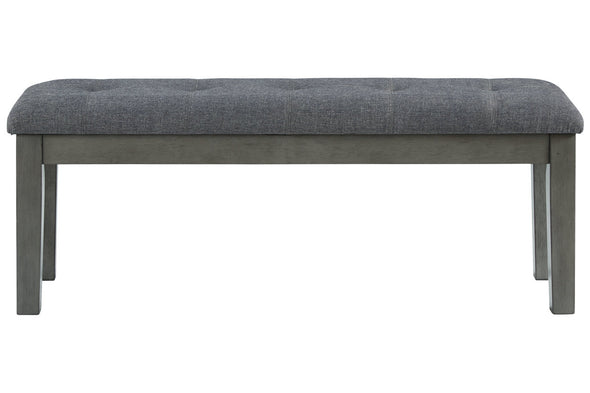 Hallanden Two-tone Gray 50" Dining Bench
