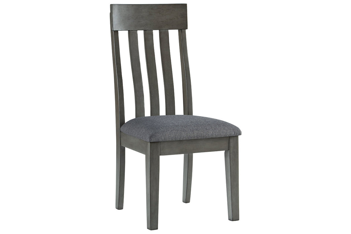 Hallanden Two-tone Gray Dining Chair, Set of 2 from Ashley - Luna Furniture