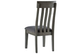 Hallanden Two-tone Gray Dining Chair, Set of 2 from Ashley - Luna Furniture