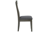 Hallanden Two-tone Gray Dining Chair, Set of 2 from Ashley - Luna Furniture