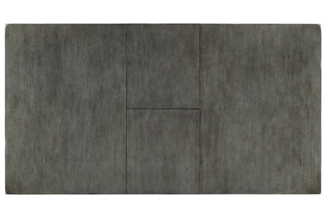 Hallanden Gray Dining Extension Table from Ashley - Luna Furniture
