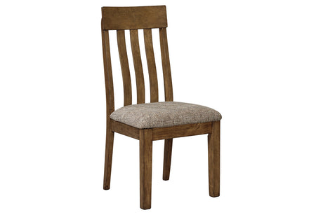 Flaybern Light Brown Dining Chair, Set of 2